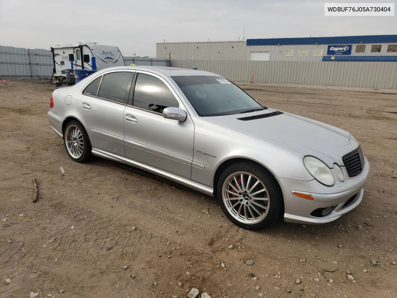 2005 Mercedes-Benz E 55 Amg VIN: WDBUF76J05A730404 Lot: 78168554