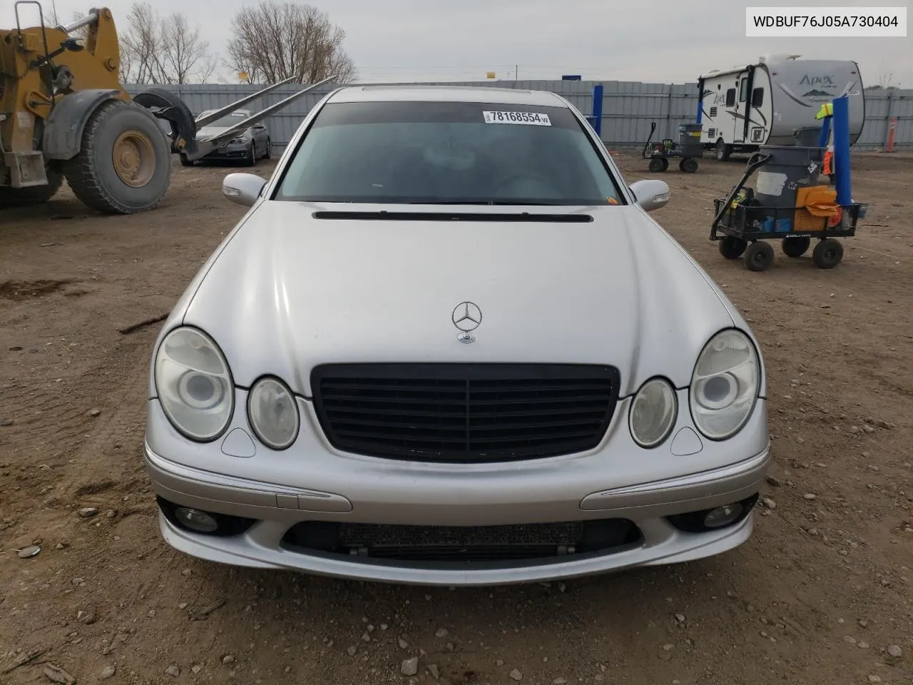 2005 Mercedes-Benz E 55 Amg VIN: WDBUF76J05A730404 Lot: 78168554