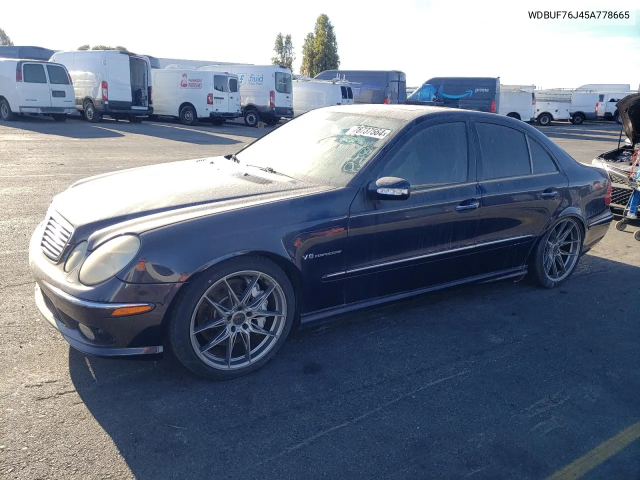 2005 Mercedes-Benz E 55 Amg VIN: WDBUF76J45A778665 Lot: 78737564