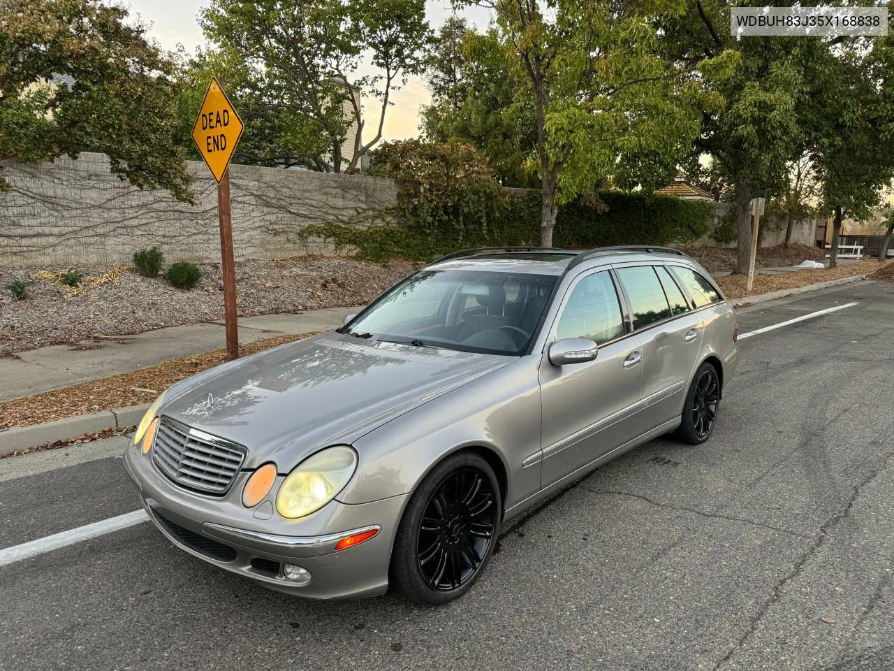 2005 Mercedes-Benz E 500 4Matic VIN: WDBUH83J35X168838 Lot: 79972314