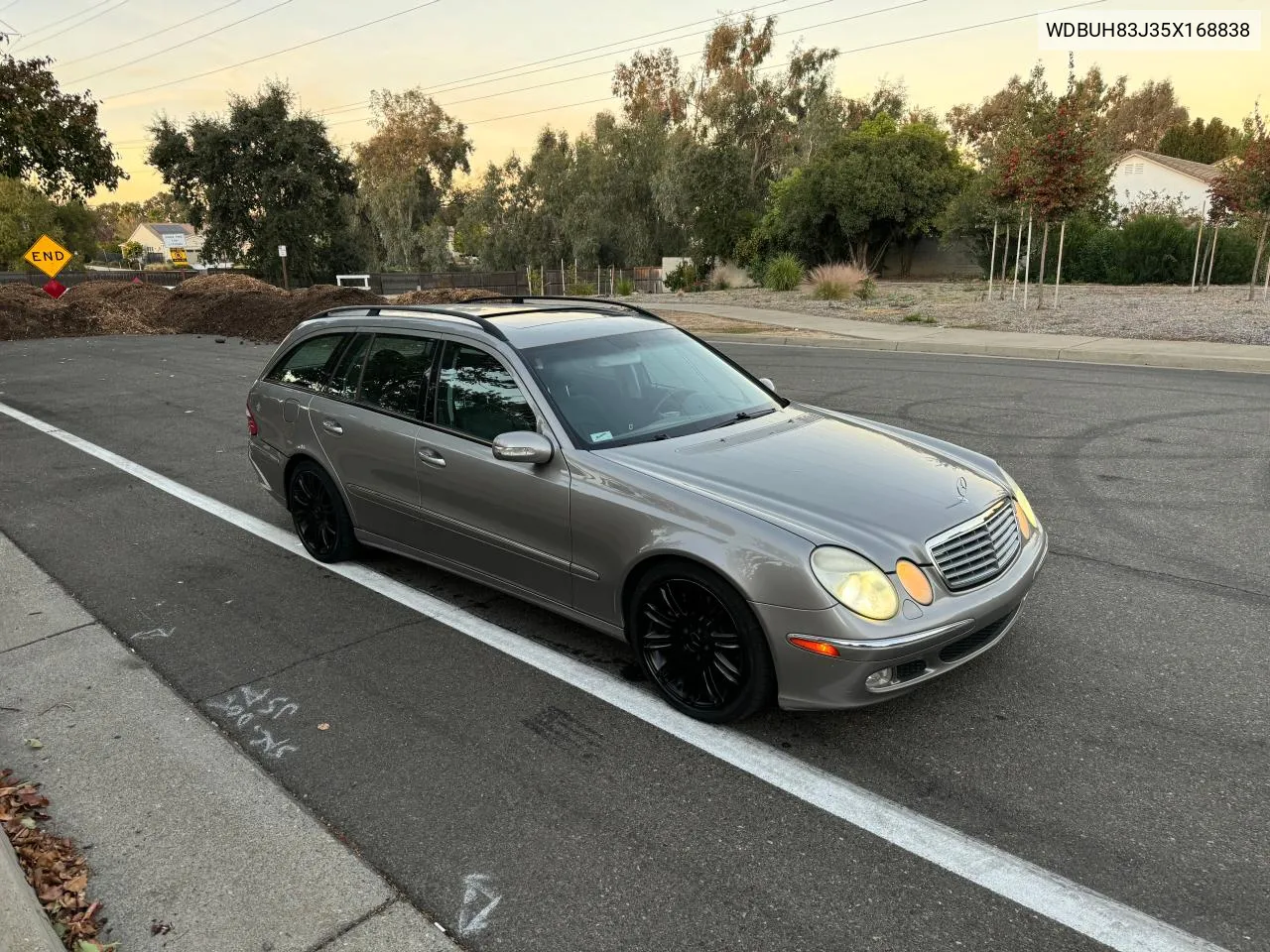 2005 Mercedes-Benz E 500 4Matic VIN: WDBUH83J35X168838 Lot: 79972314