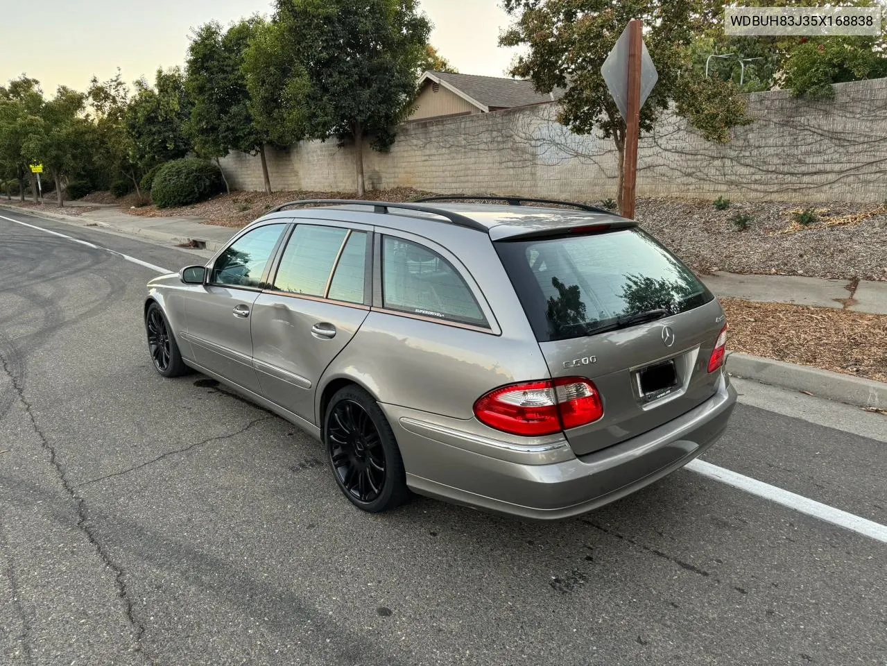 2005 Mercedes-Benz E 500 4Matic VIN: WDBUH83J35X168838 Lot: 79972314