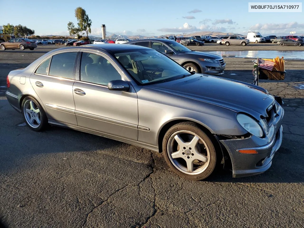 2005 Mercedes-Benz E 500 VIN: WDBUF70J15A710977 Lot: 80287684