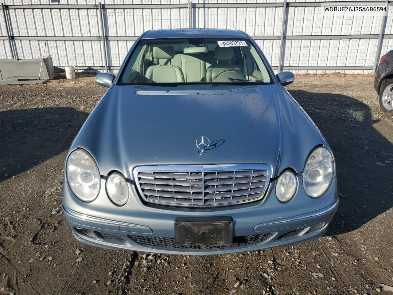 2005 Mercedes-Benz E 320 Cdi VIN: WDBUF26J35A686594 Lot: 80303724