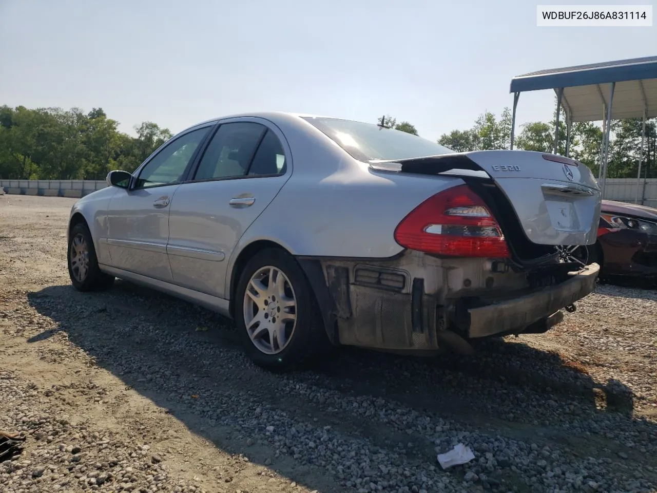 2006 Mercedes-Benz E 320 Cdi VIN: WDBUF26J86A831114 Lot: 54918093