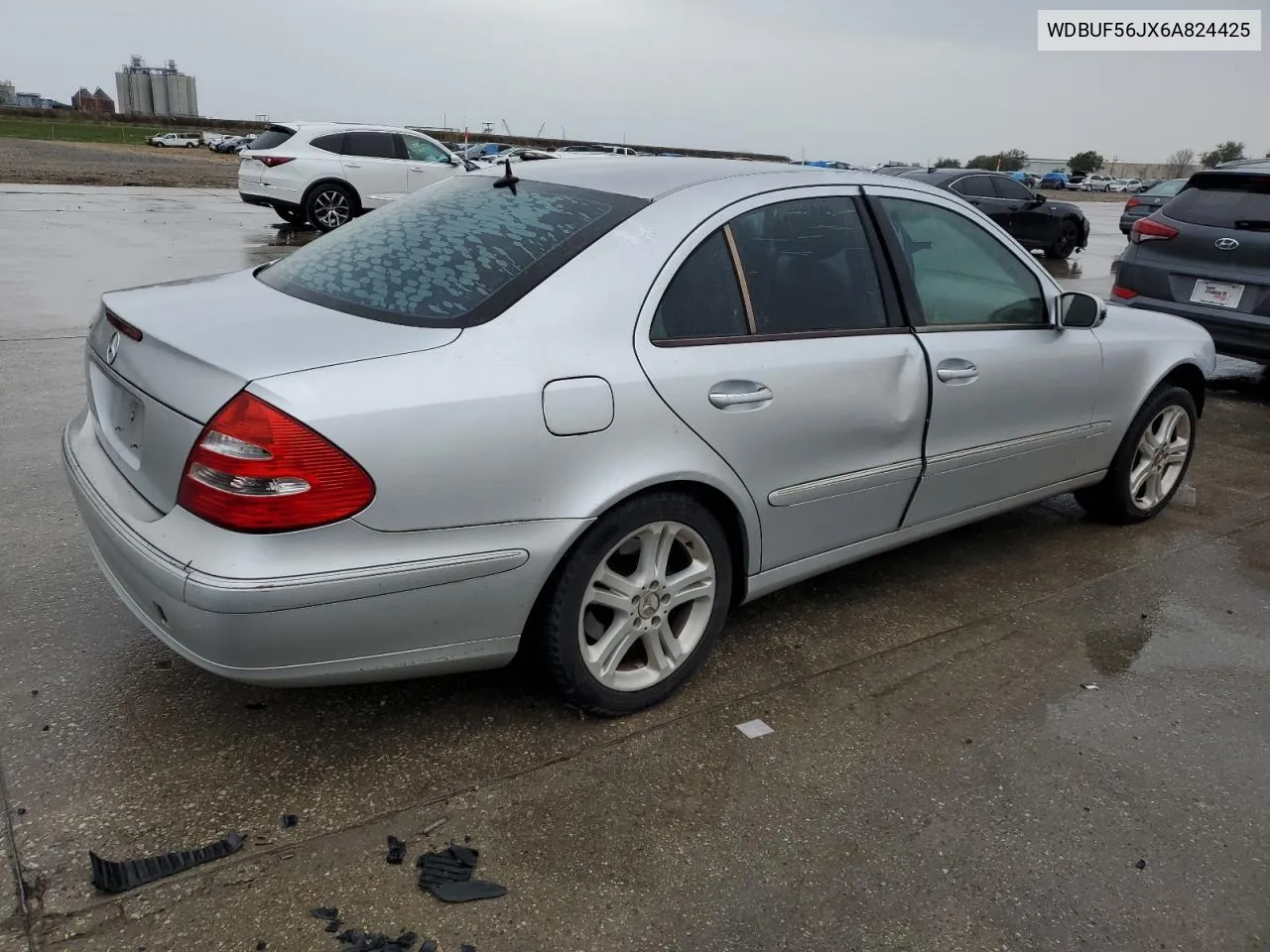 2006 Mercedes-Benz E 350 VIN: WDBUF56JX6A824425 Lot: 59837094