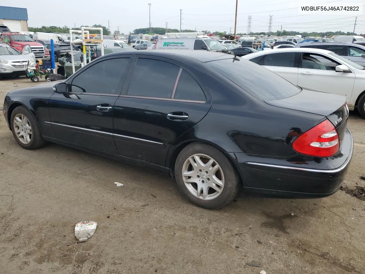 2006 Mercedes-Benz E 350 VIN: WDBUF56J46A742822 Lot: 67481394