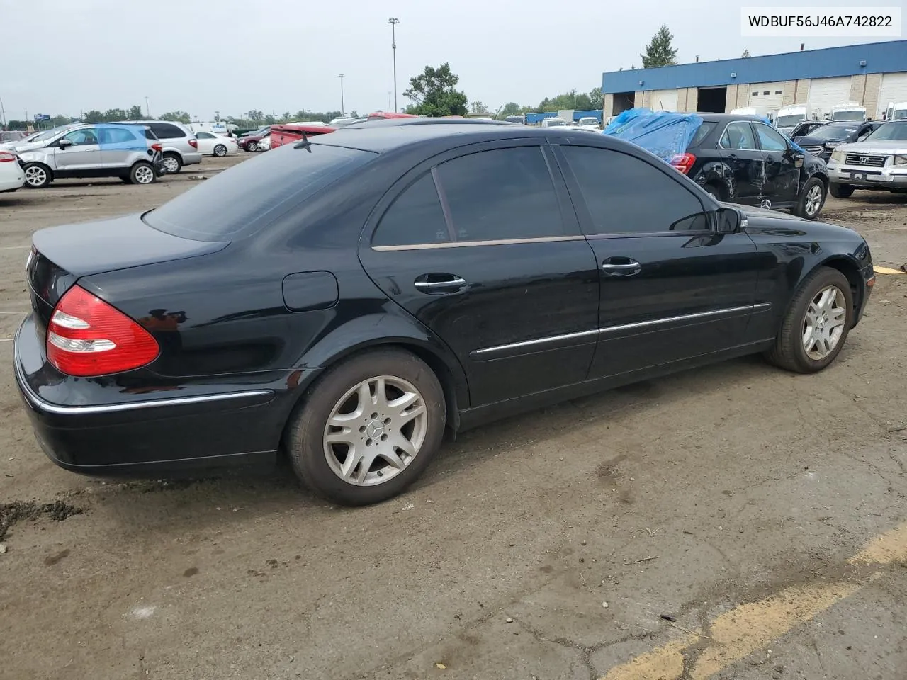 2006 Mercedes-Benz E 350 VIN: WDBUF56J46A742822 Lot: 67481394