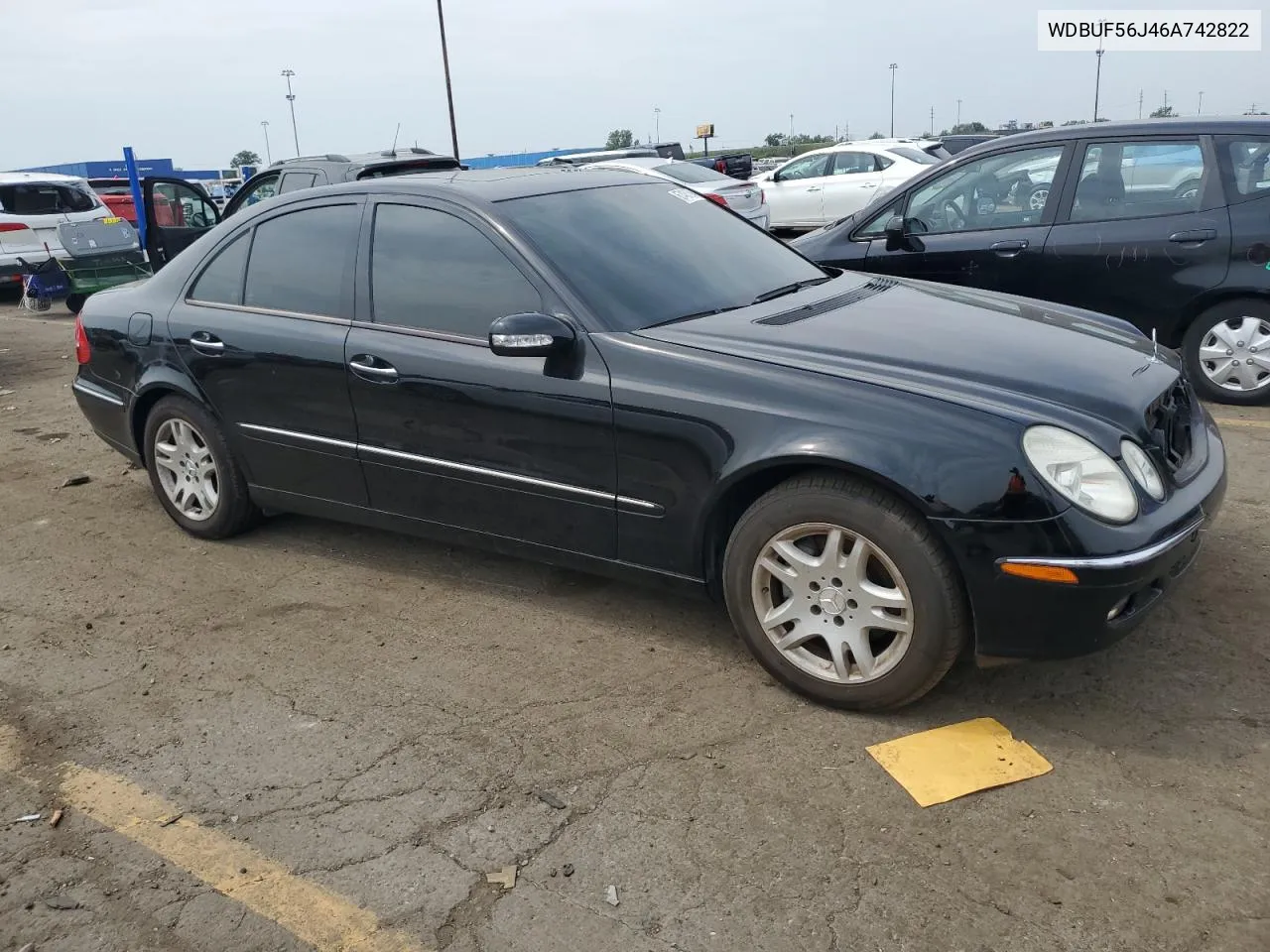 2006 Mercedes-Benz E 350 VIN: WDBUF56J46A742822 Lot: 67481394