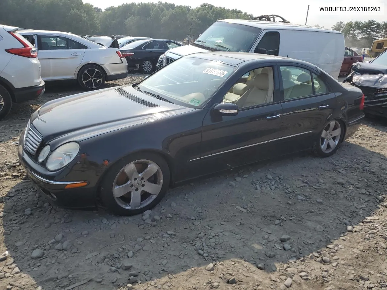 2006 Mercedes-Benz E 500 4Matic VIN: WDBUF83J26X188263 Lot: 67753474