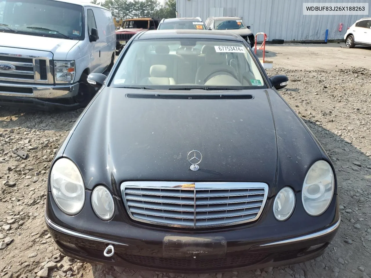 2006 Mercedes-Benz E 500 4Matic VIN: WDBUF83J26X188263 Lot: 67753474