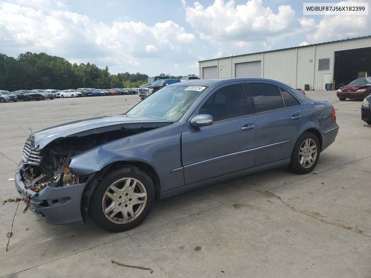 2006 Mercedes-Benz E 350 4Matic VIN: WDBUF87J56X182399 Lot: 67831214