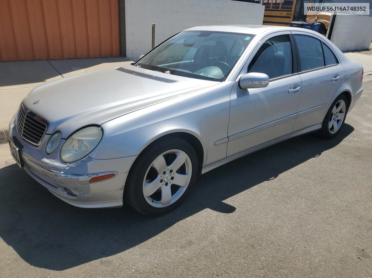 2006 Mercedes-Benz E 350 VIN: WDBUF56J16A748352 Lot: 70667744