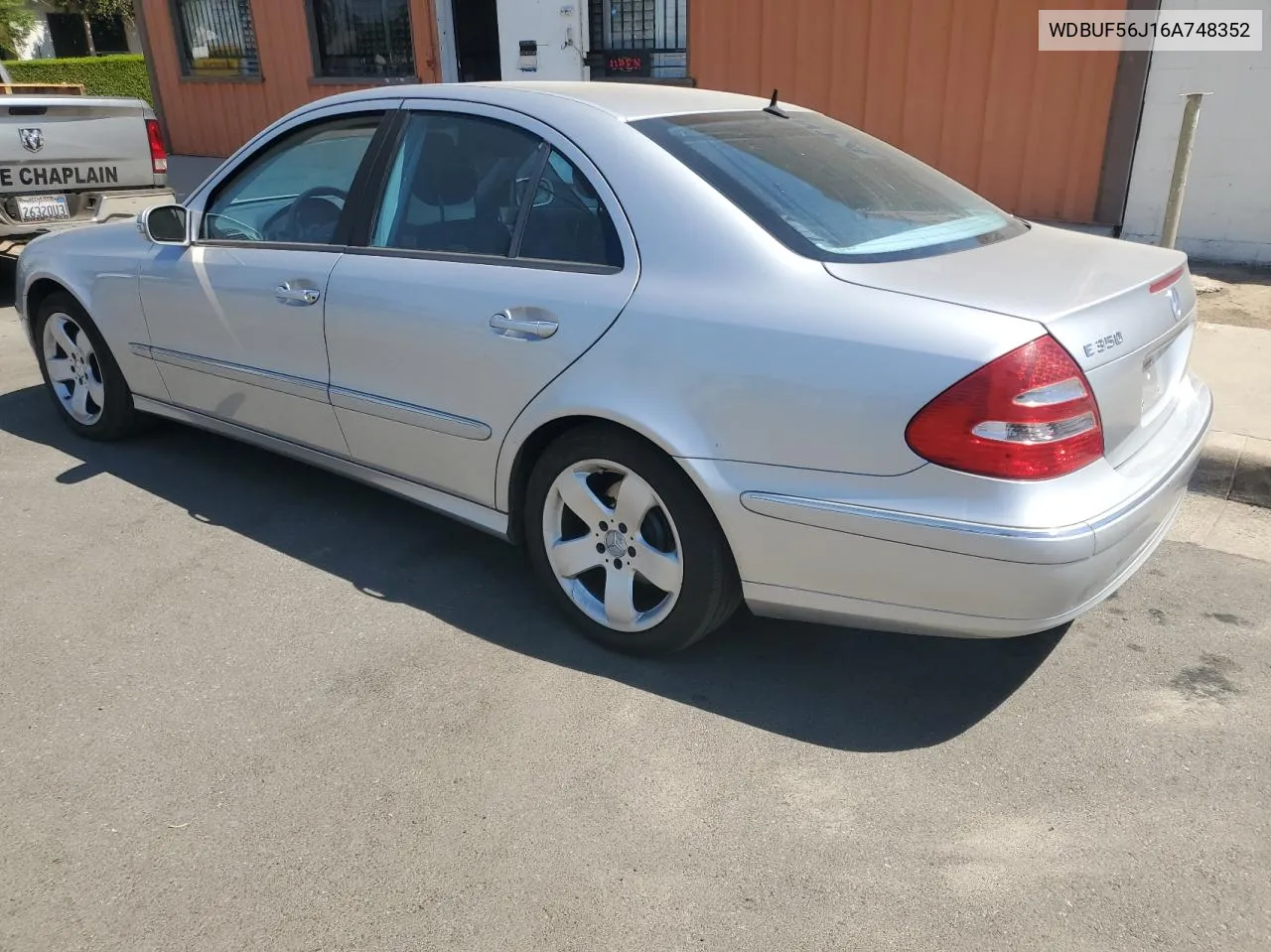 2006 Mercedes-Benz E 350 VIN: WDBUF56J16A748352 Lot: 70667744