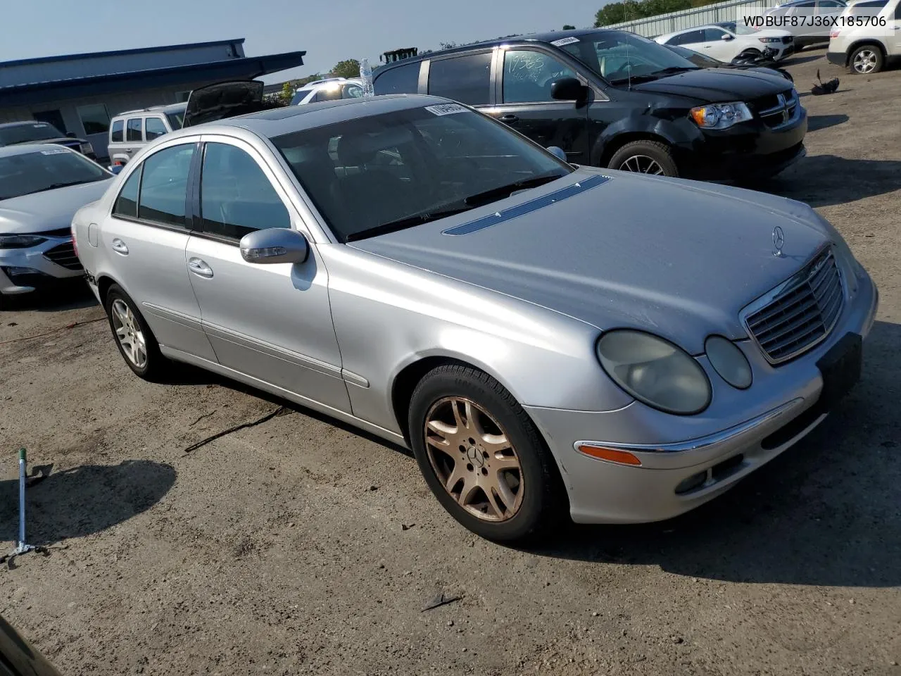 2006 Mercedes-Benz E 350 4Matic VIN: WDBUF87J36X185706 Lot: 70949604