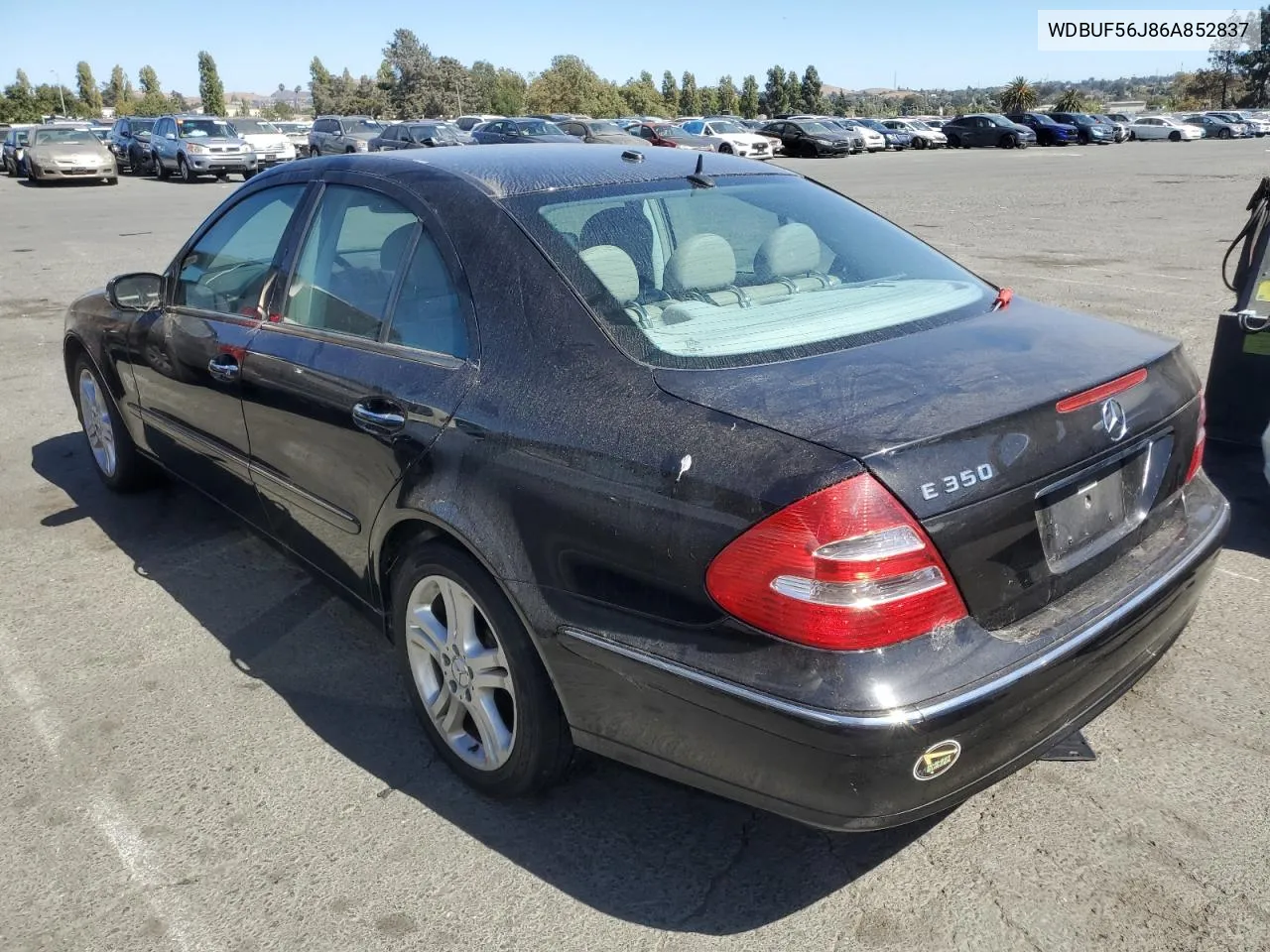 2006 Mercedes-Benz E 350 VIN: WDBUF56J86A852837 Lot: 71680394