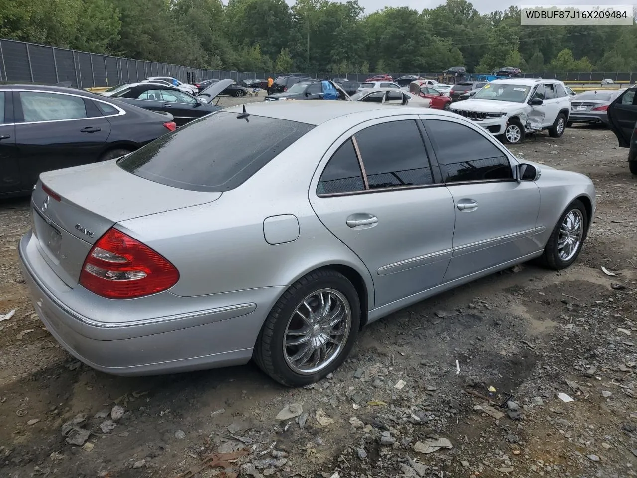 2006 Mercedes-Benz E 350 4Matic VIN: WDBUF87J16X209484 Lot: 71730474