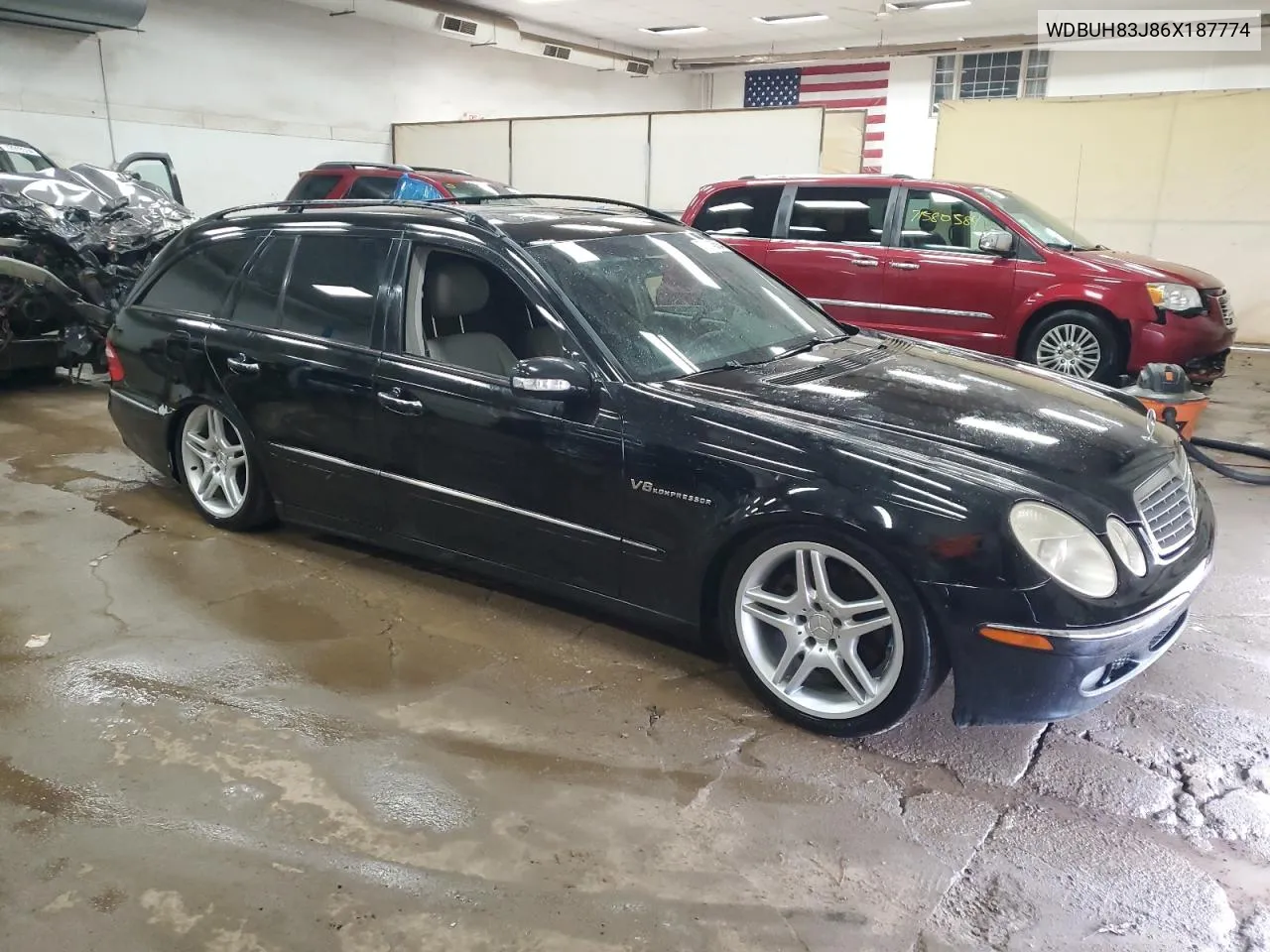 2006 Mercedes-Benz E 500 4Matic VIN: WDBUH83J86X187774 Lot: 71743564