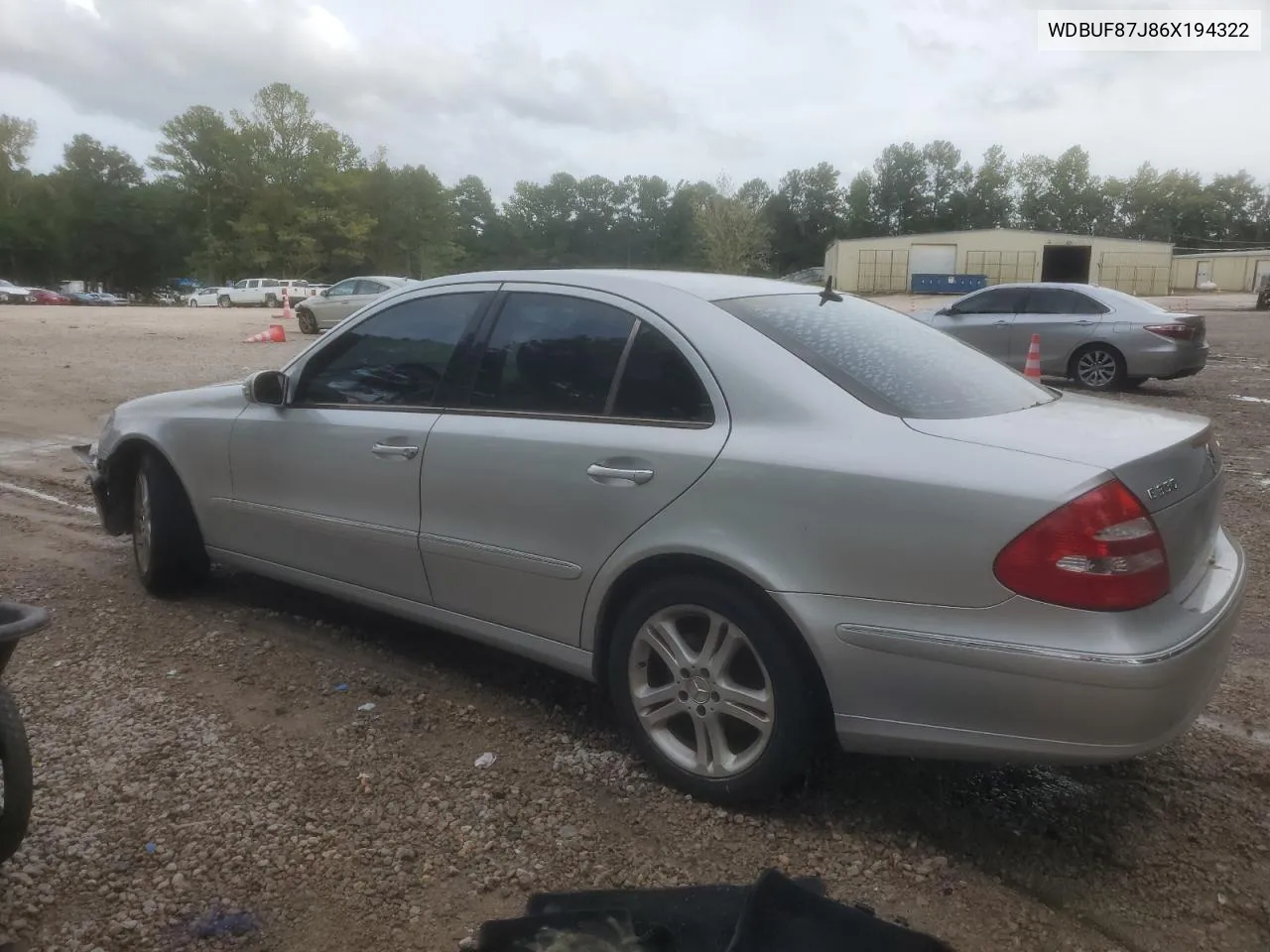 2006 Mercedes-Benz E 350 4Matic VIN: WDBUF87J86X194322 Lot: 71943654