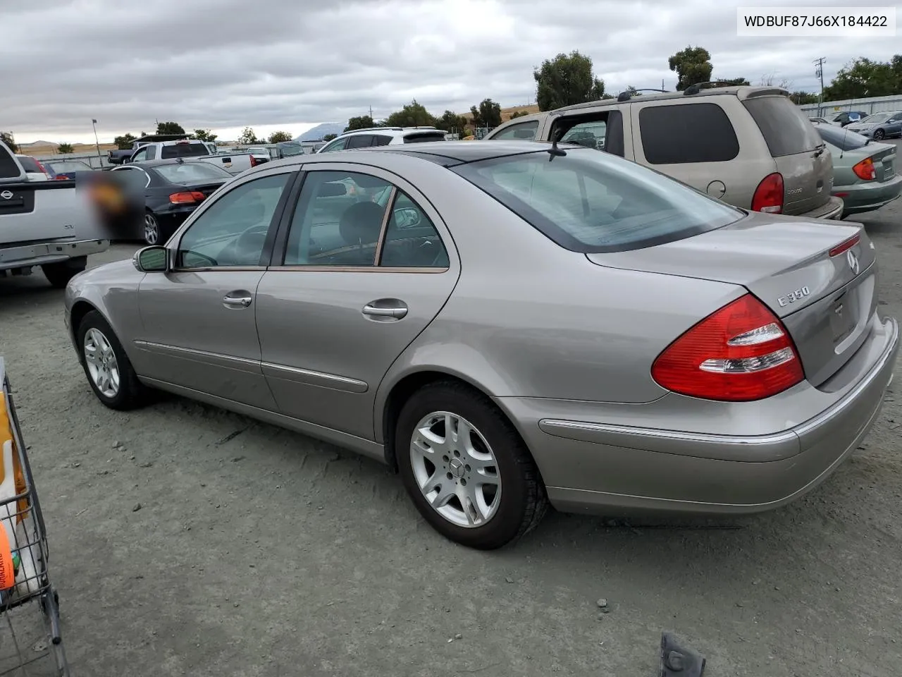 2006 Mercedes-Benz E 350 4Matic VIN: WDBUF87J66X184422 Lot: 72000984