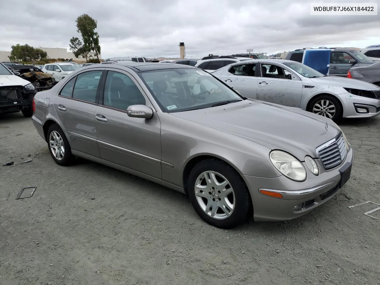 2006 Mercedes-Benz E 350 4Matic VIN: WDBUF87J66X184422 Lot: 72000984