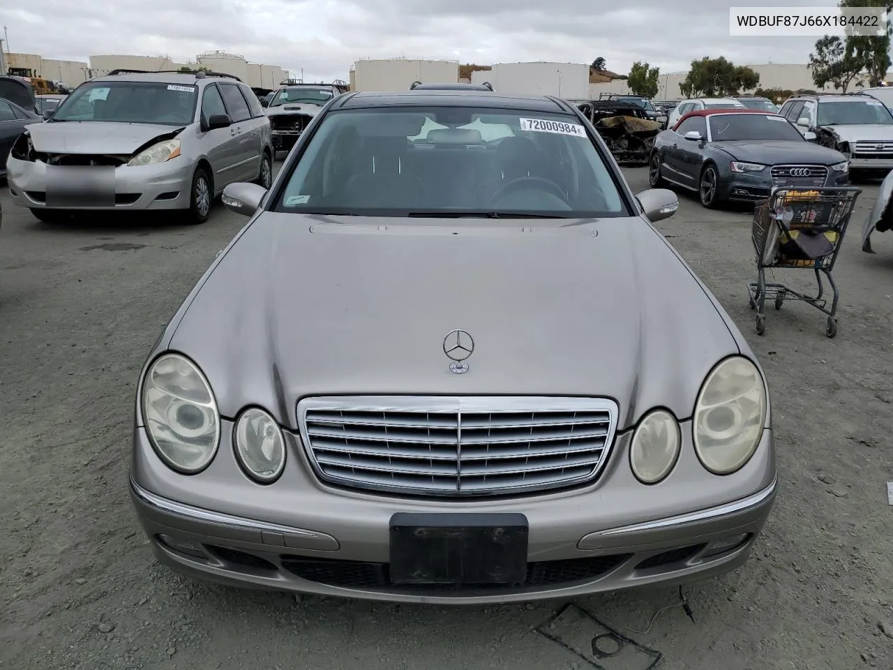 2006 Mercedes-Benz E 350 4Matic VIN: WDBUF87J66X184422 Lot: 72000984