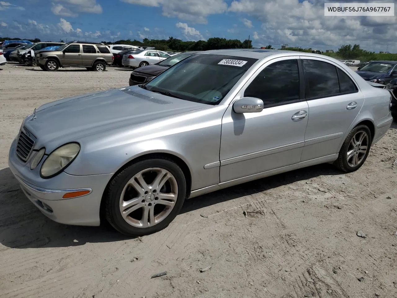 2006 Mercedes-Benz E 350 VIN: WDBUF56J76A967767 Lot: 73030334