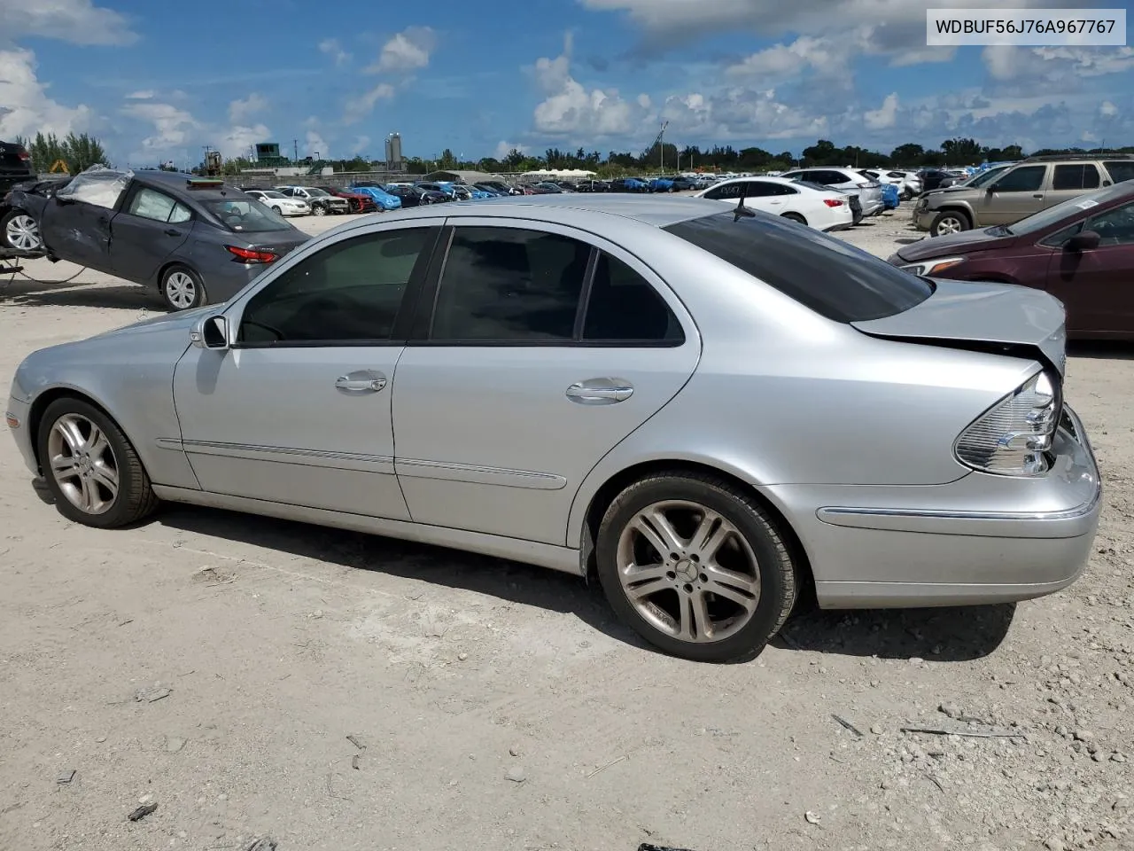 2006 Mercedes-Benz E 350 VIN: WDBUF56J76A967767 Lot: 73030334