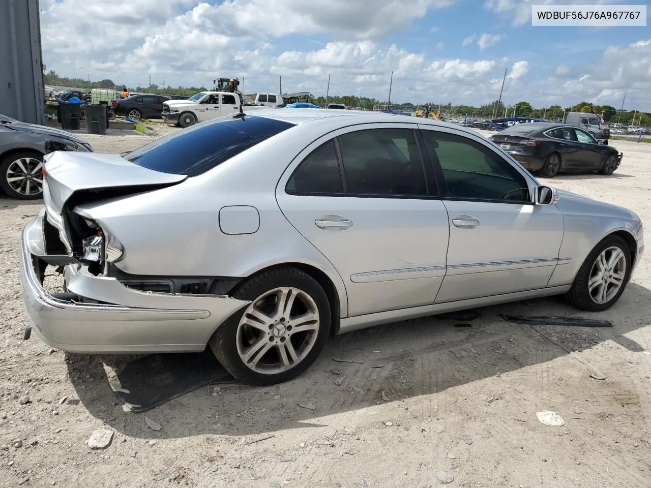 2006 Mercedes-Benz E 350 VIN: WDBUF56J76A967767 Lot: 73030334