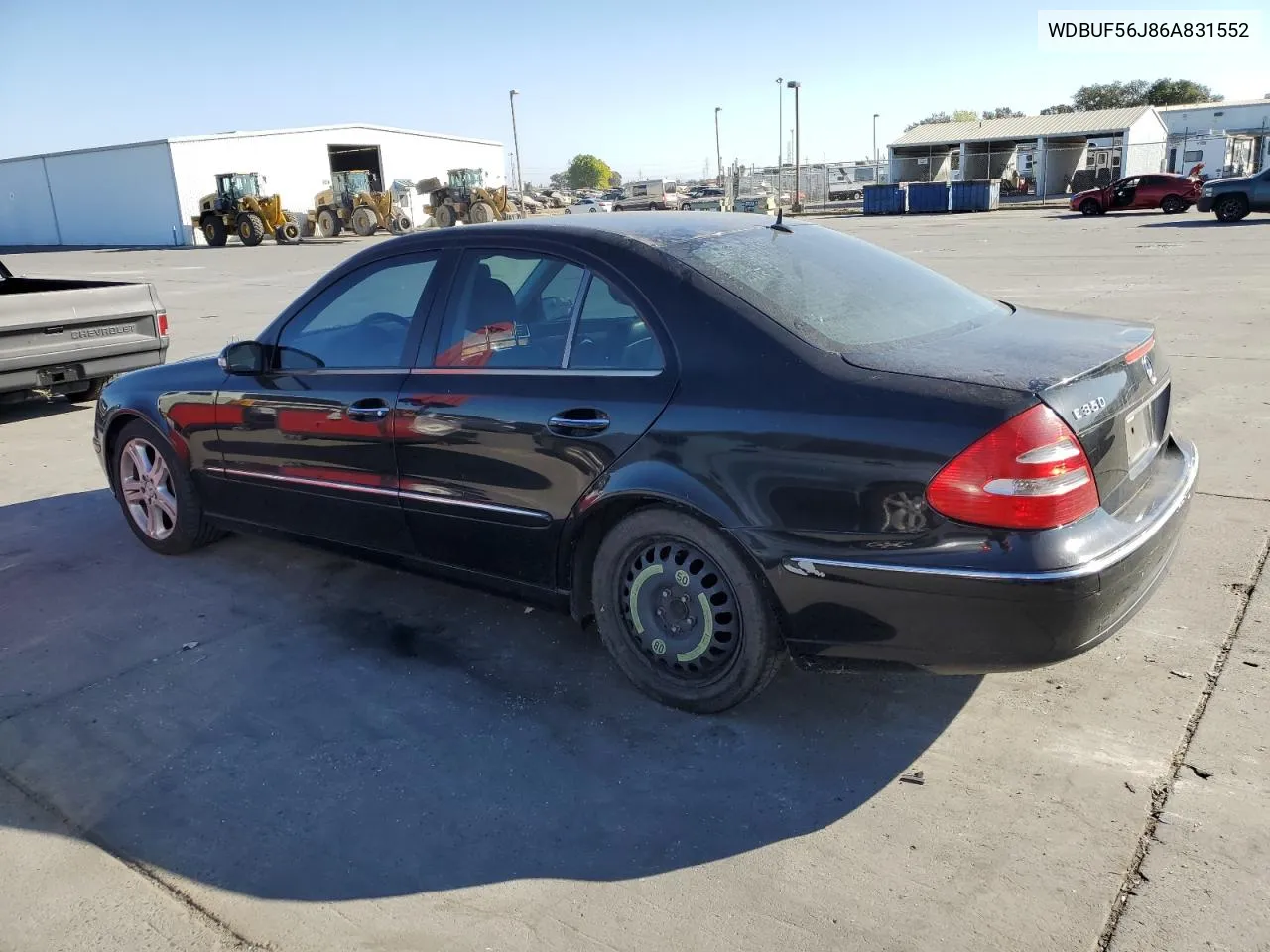 2006 Mercedes-Benz E 350 VIN: WDBUF56J86A831552 Lot: 73135434