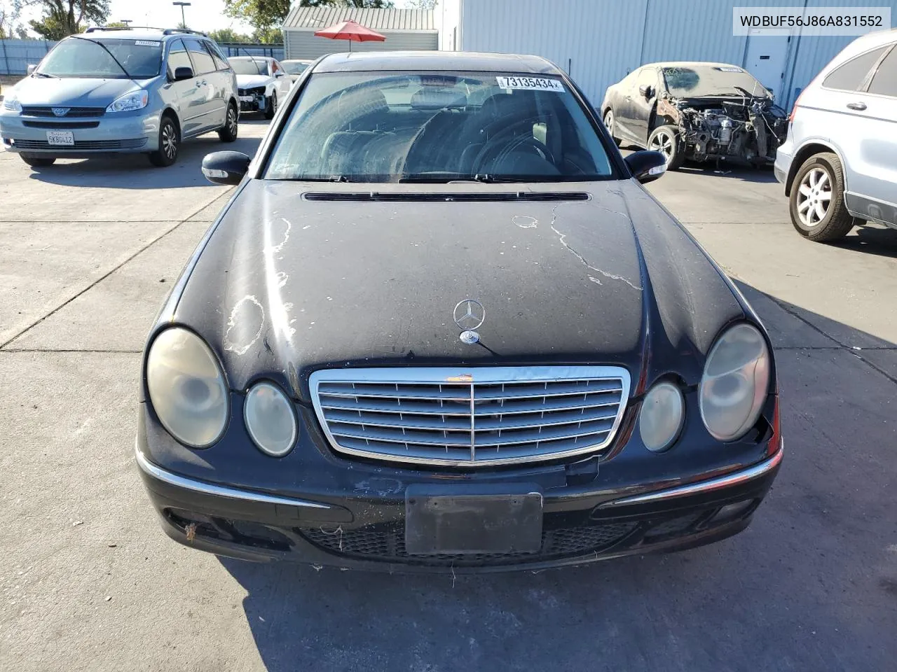 2006 Mercedes-Benz E 350 VIN: WDBUF56J86A831552 Lot: 73135434