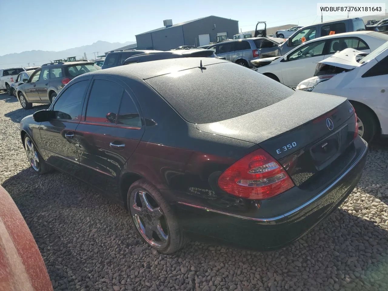 2006 Mercedes-Benz E 350 4Matic VIN: WDBUF87J76X181643 Lot: 73350864