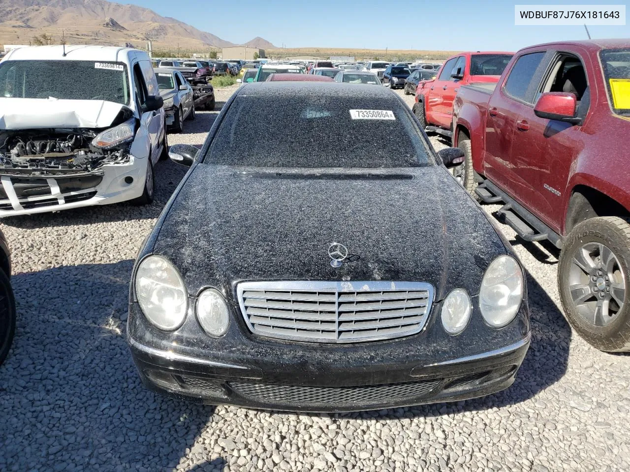 2006 Mercedes-Benz E 350 4Matic VIN: WDBUF87J76X181643 Lot: 73350864