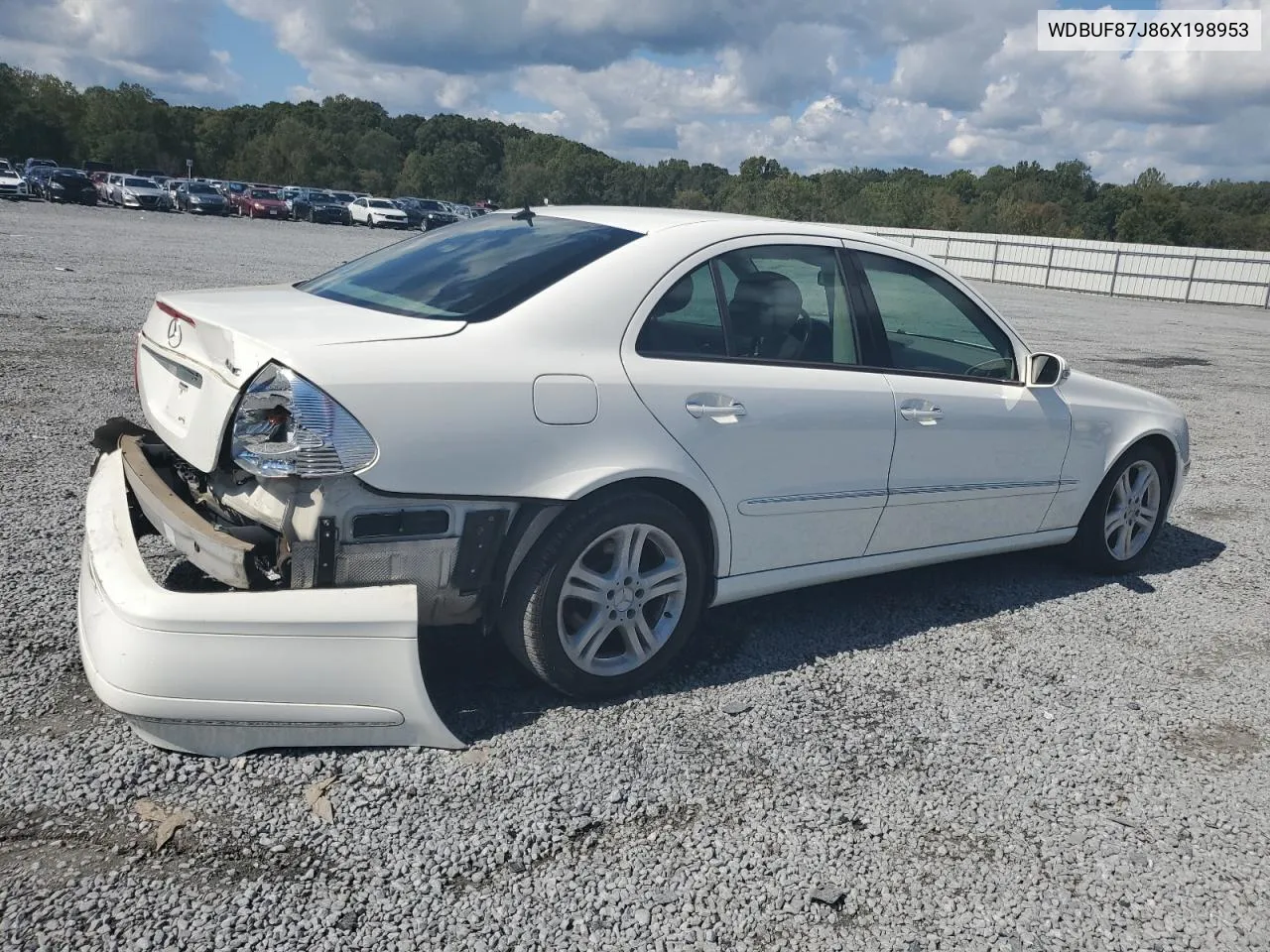 2006 Mercedes-Benz E 350 4Matic VIN: WDBUF87J86X198953 Lot: 73492024