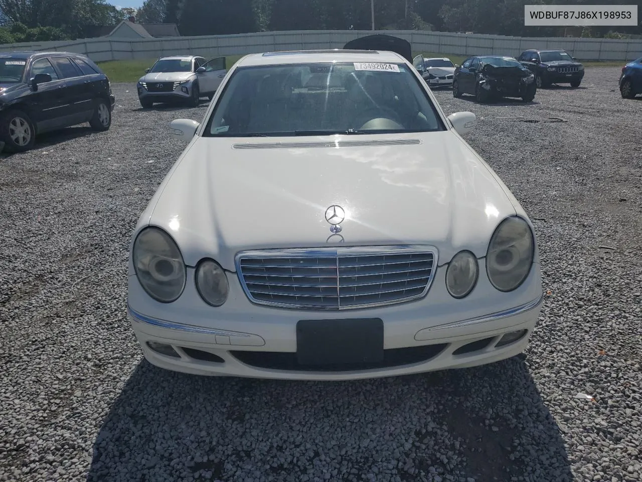 2006 Mercedes-Benz E 350 4Matic VIN: WDBUF87J86X198953 Lot: 73492024