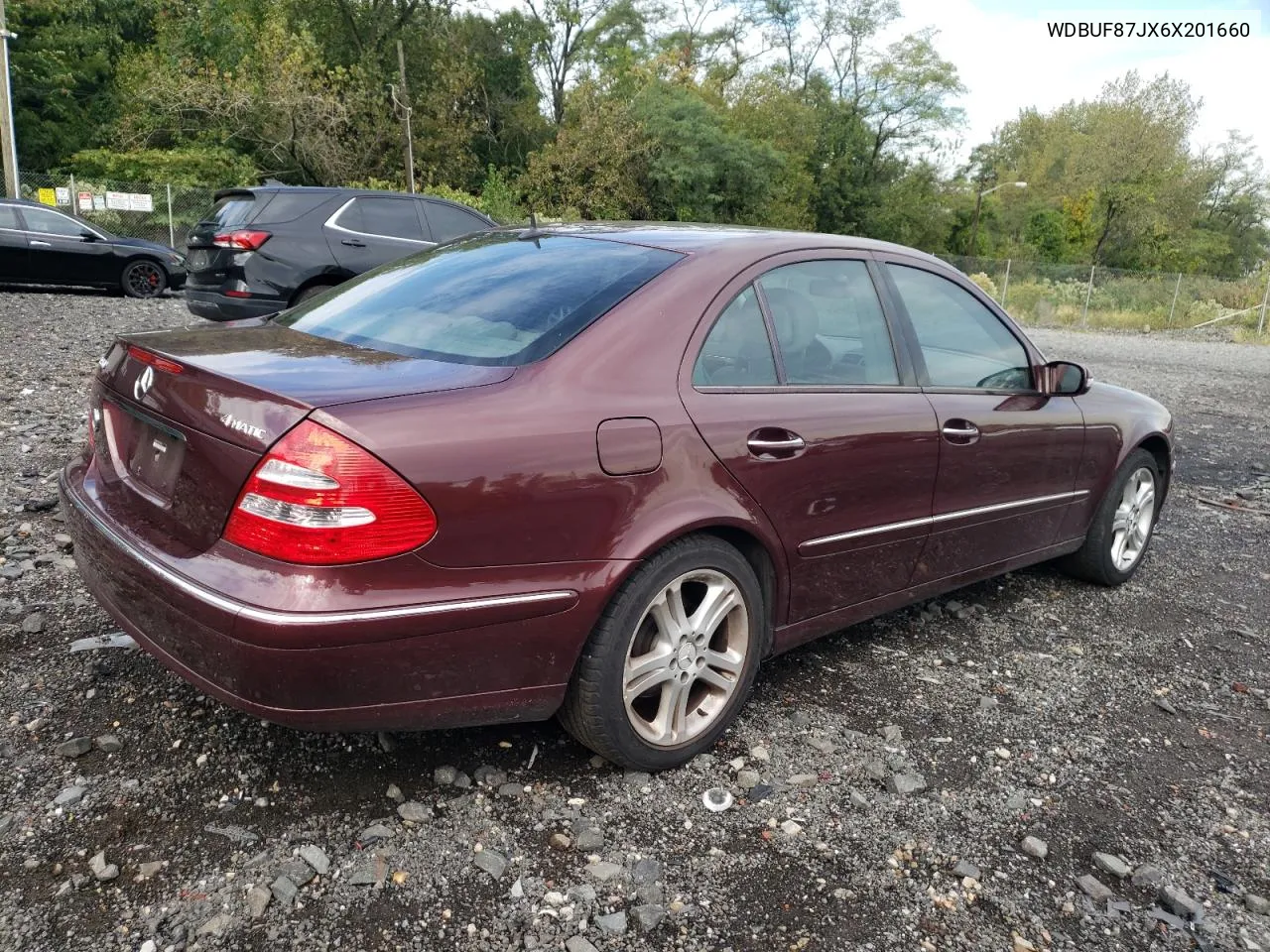 2006 Mercedes-Benz E 350 4Matic VIN: WDBUF87JX6X201660 Lot: 73580364