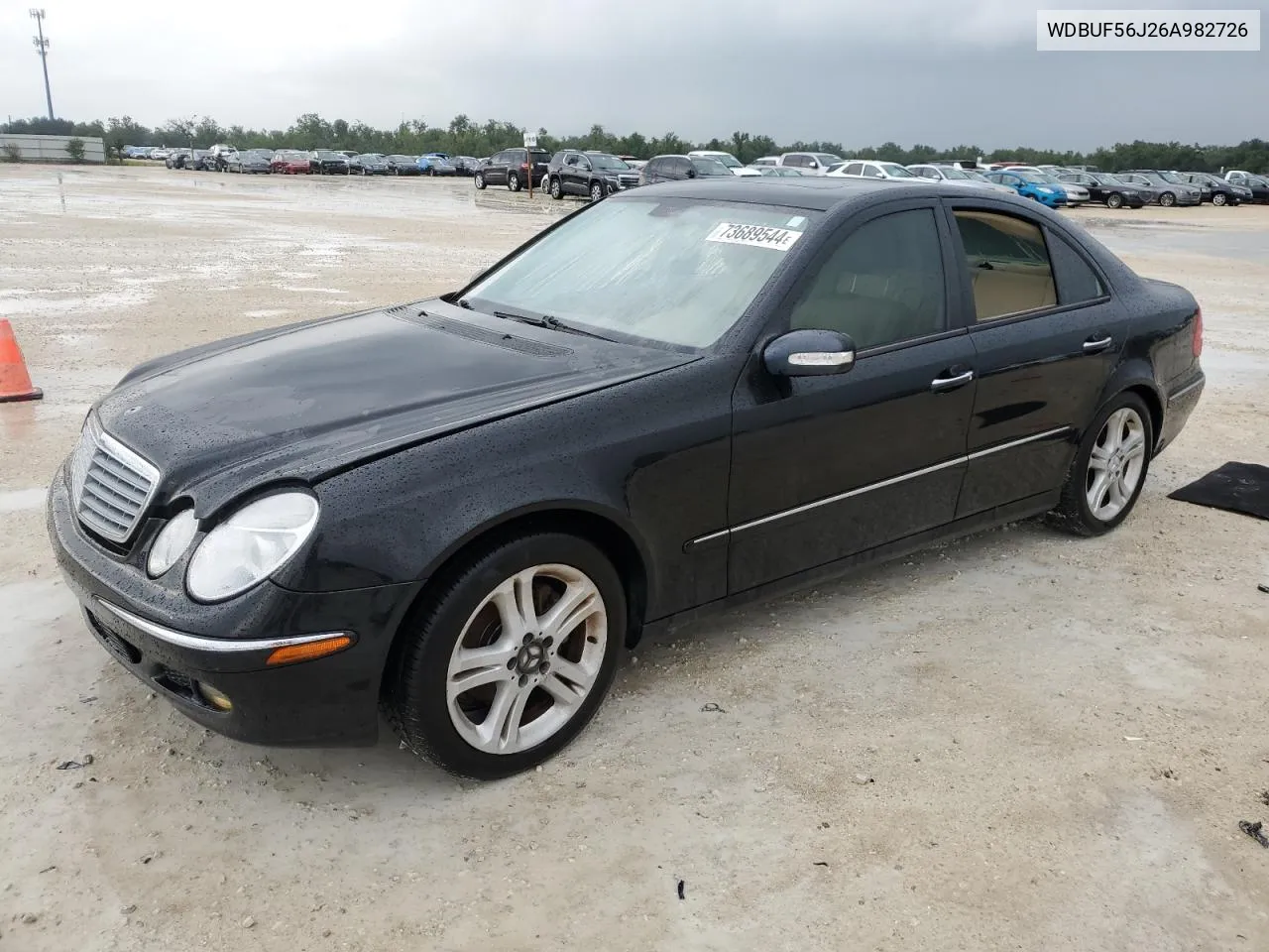 2006 Mercedes-Benz E 350 VIN: WDBUF56J26A982726 Lot: 73689544