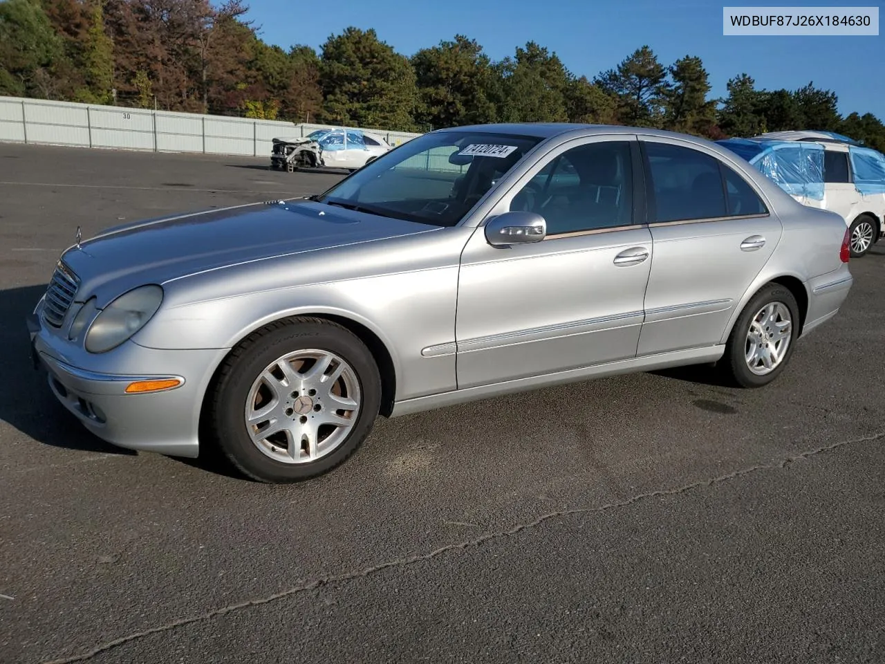 2006 Mercedes-Benz E 350 4Matic VIN: WDBUF87J26X184630 Lot: 74120724