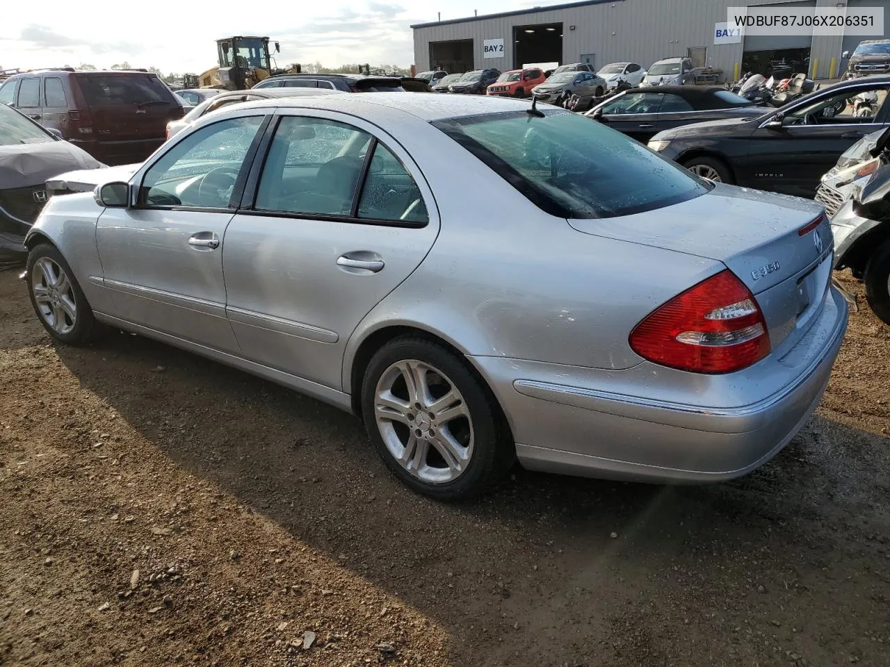 2006 Mercedes-Benz E 350 4Matic VIN: WDBUF87J06X206351 Lot: 74280654