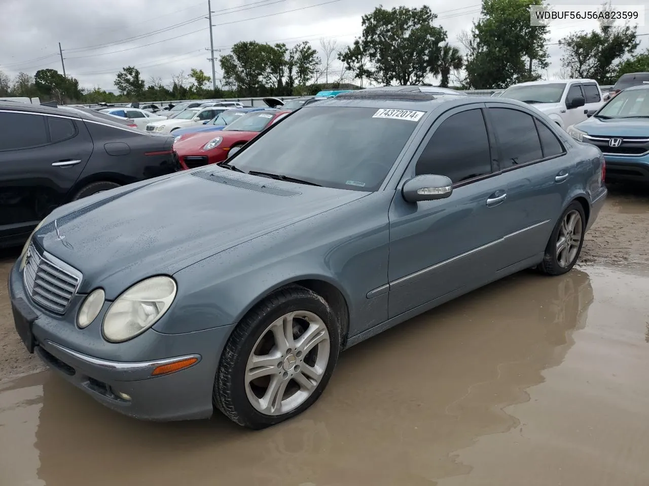 2006 Mercedes-Benz E 350 VIN: WDBUF56J56A823599 Lot: 74372074