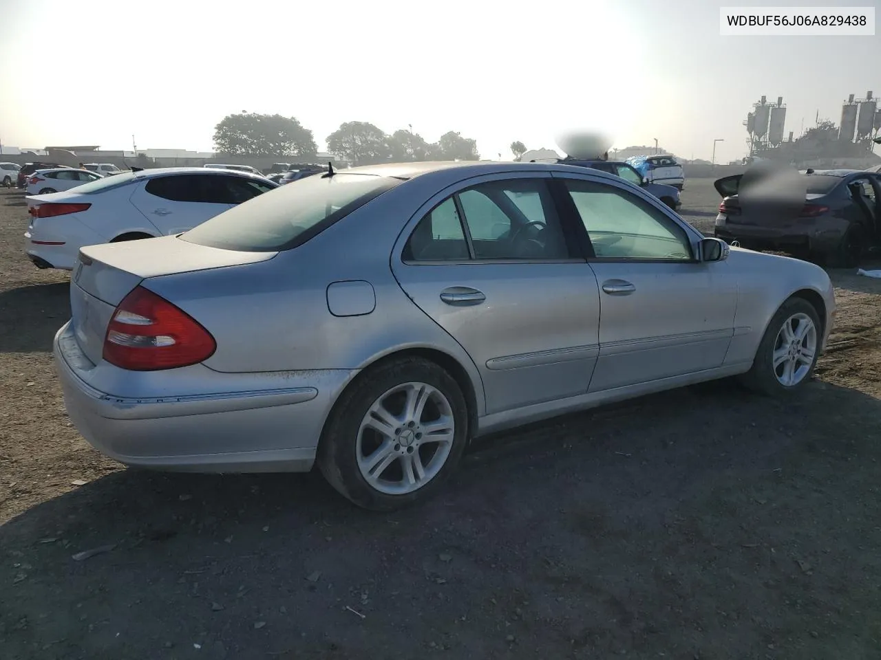 2006 Mercedes-Benz E 350 VIN: WDBUF56J06A829438 Lot: 74506954