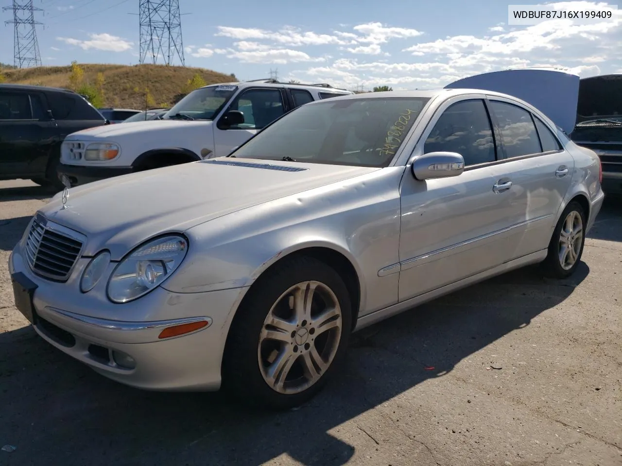 2006 Mercedes-Benz E 350 4Matic VIN: WDBUF87J16X199409 Lot: 74588224