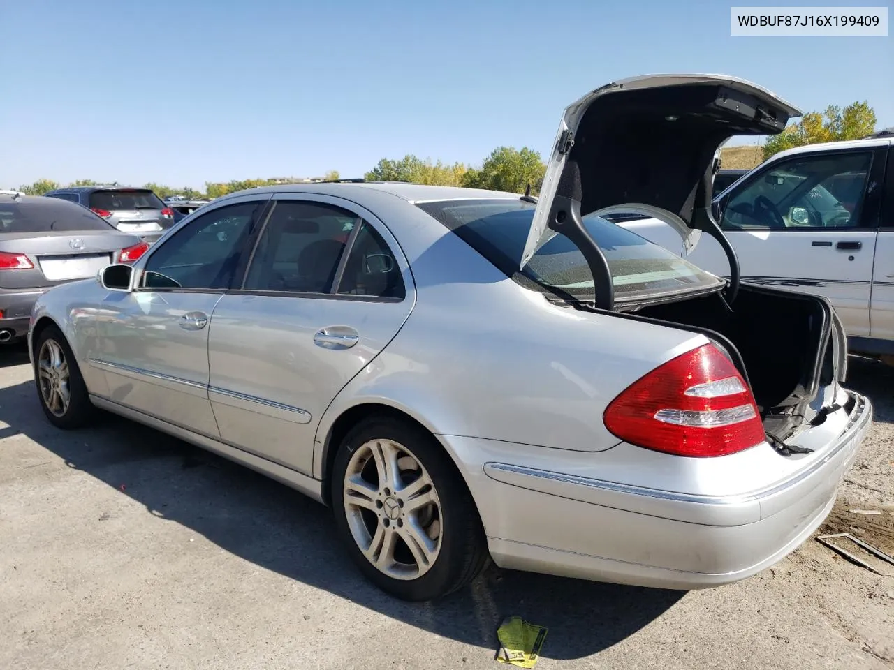 2006 Mercedes-Benz E 350 4Matic VIN: WDBUF87J16X199409 Lot: 74588224