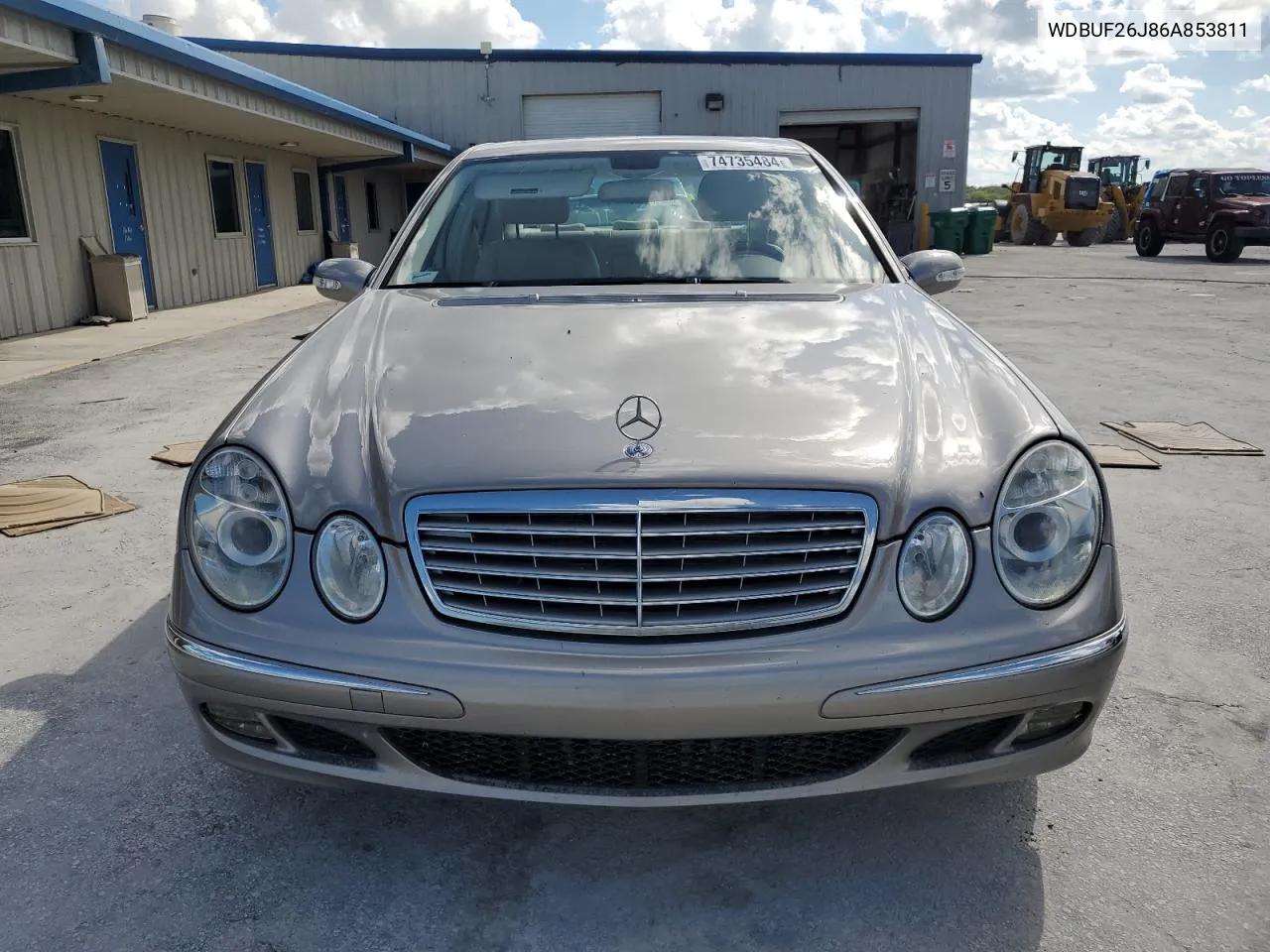 2006 Mercedes-Benz E 320 Cdi VIN: WDBUF26J86A853811 Lot: 74735484