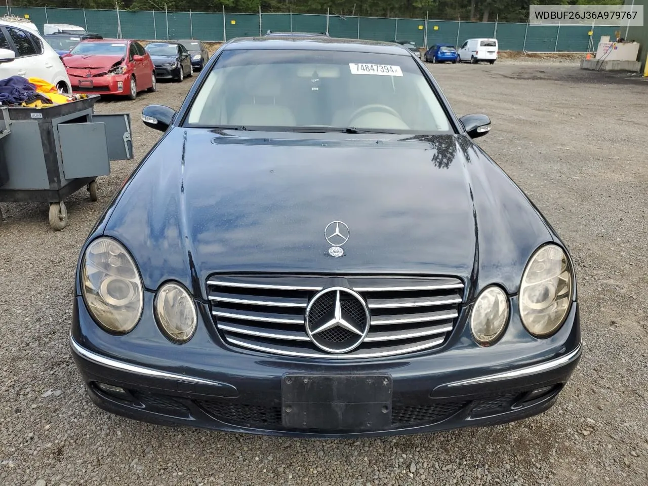 2006 Mercedes-Benz E 320 Cdi VIN: WDBUF26J36A979767 Lot: 74847394