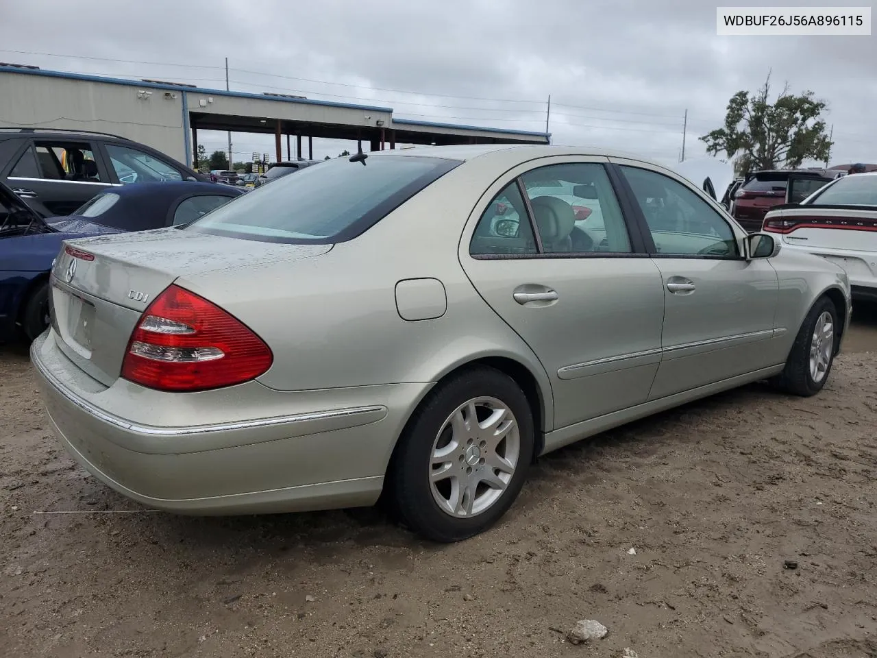 2006 Mercedes-Benz E 320 Cdi VIN: WDBUF26J56A896115 Lot: 75122194