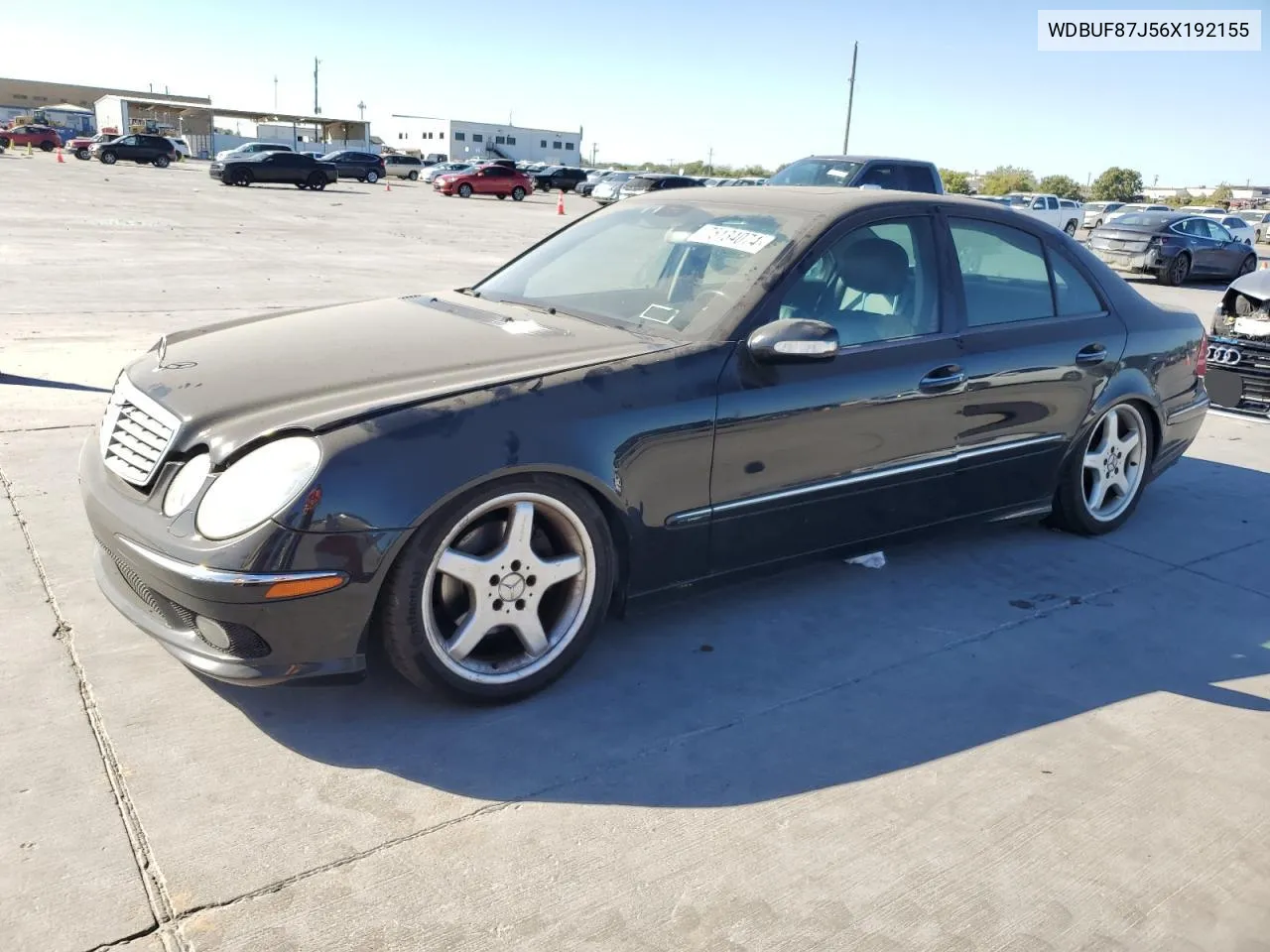 2006 Mercedes-Benz E 350 4Matic VIN: WDBUF87J56X192155 Lot: 75134074