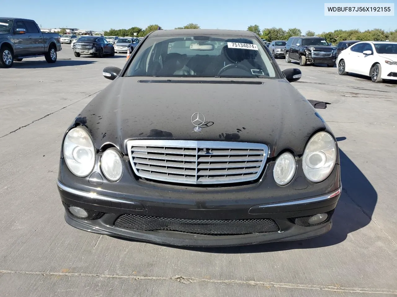 2006 Mercedes-Benz E 350 4Matic VIN: WDBUF87J56X192155 Lot: 75134074