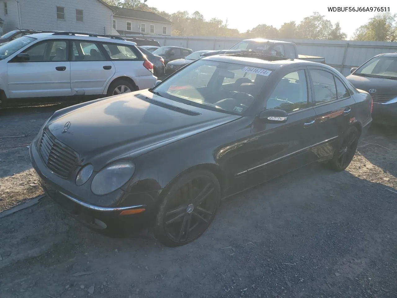 2006 Mercedes-Benz E 350 VIN: WDBUF56J66A976511 Lot: 75416774