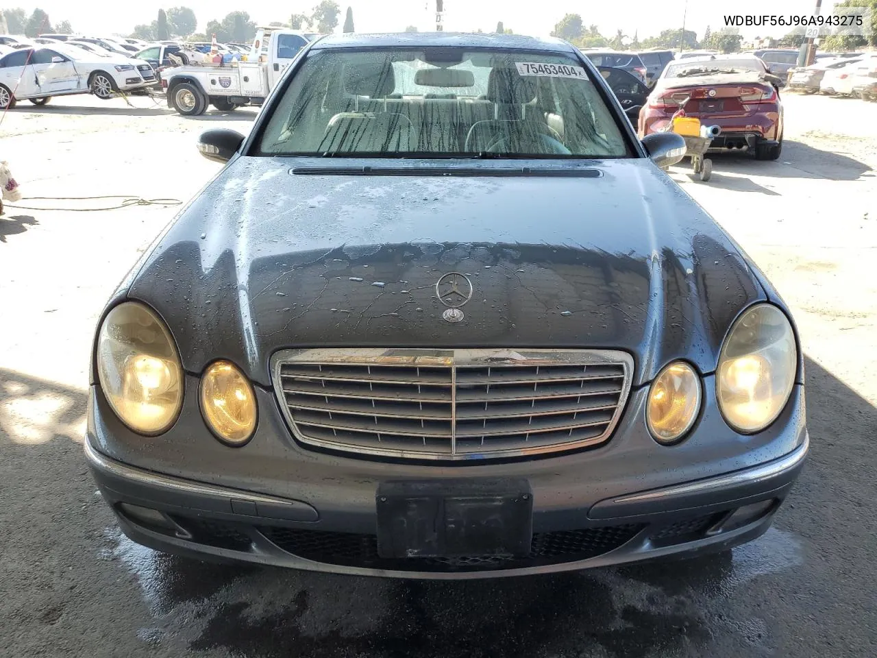 2006 Mercedes-Benz E 350 VIN: WDBUF56J96A943275 Lot: 75463404